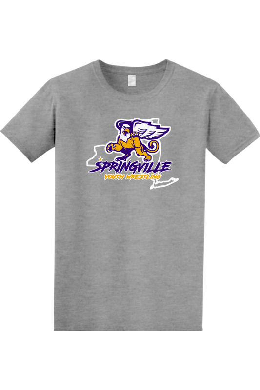 Springville Youth Wrestling Softstyle T-Shirt