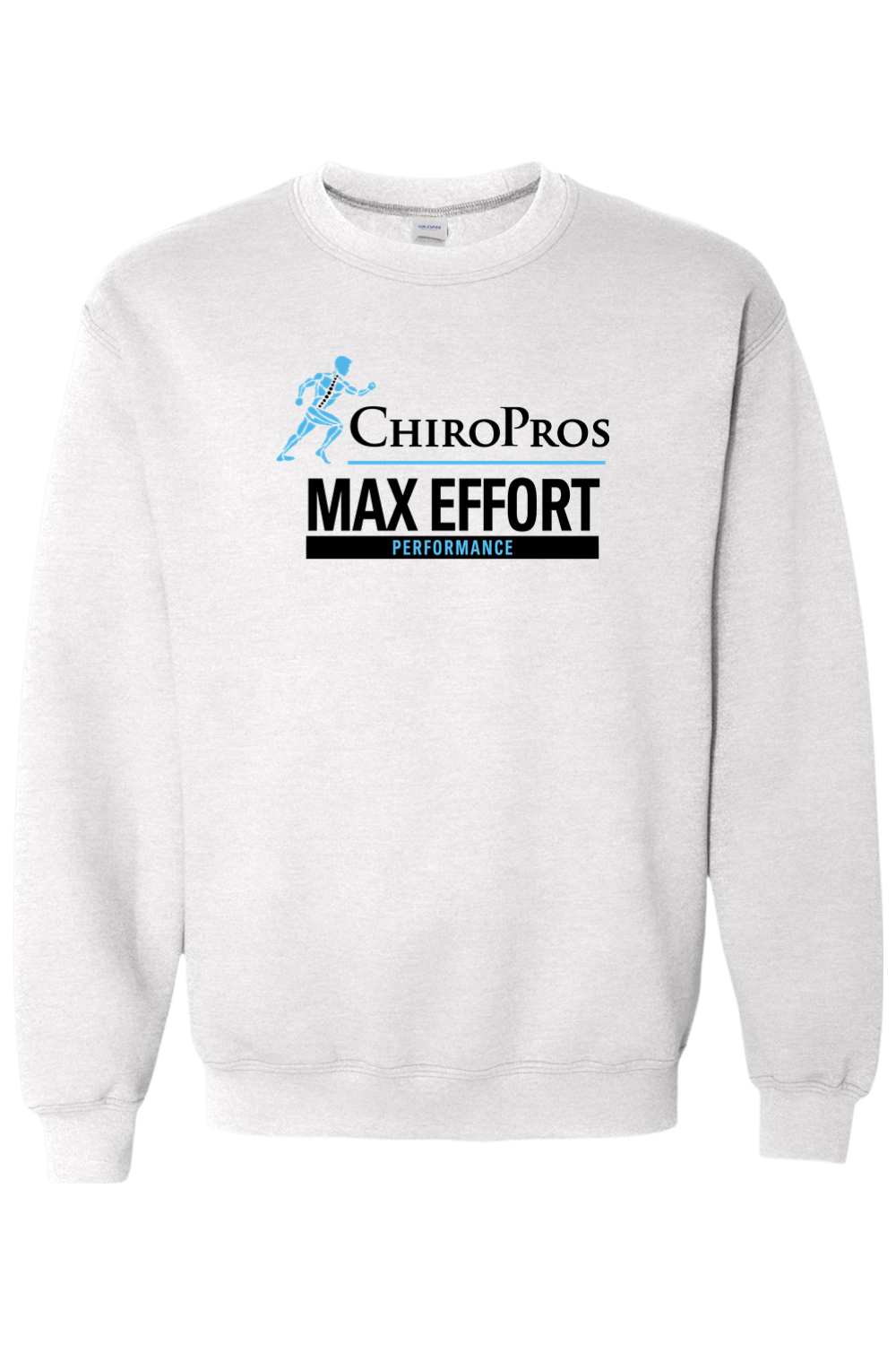 Chiro Pros Max Effort DTF Heavy Blend Crewneck Sweatshirt