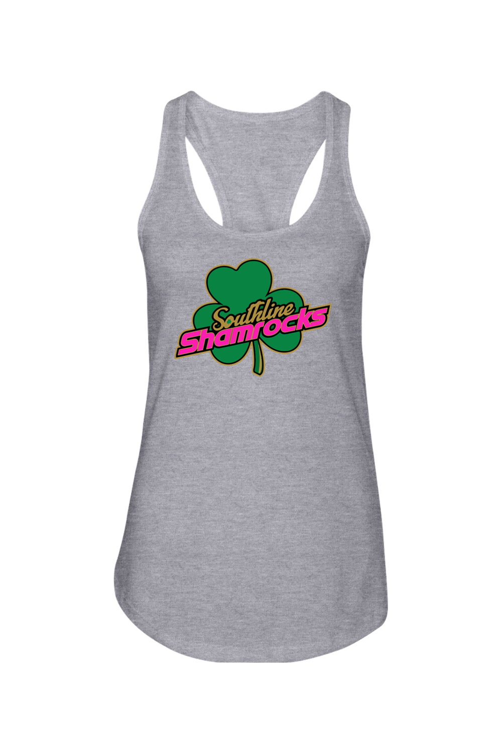 Shamrocks Softball Ladies Racerback Tank