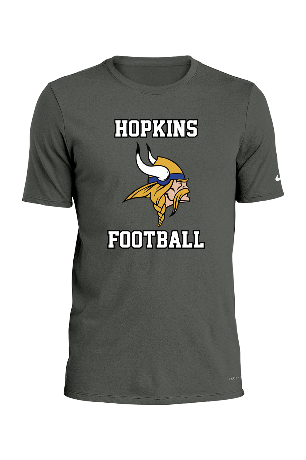 Hopkins High School Football DTF Nike Dri-FIT Cotton/Poly Tee