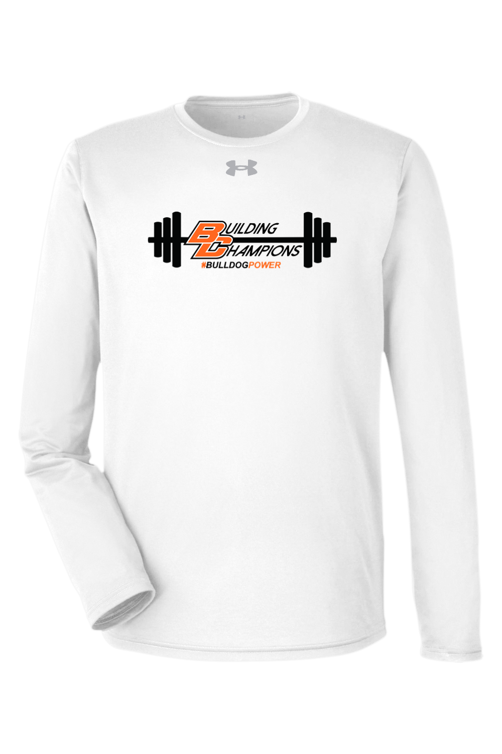 Bulldog Power DTF Under Armour Men's Team Tech Long-Sleeve T-Shirt
