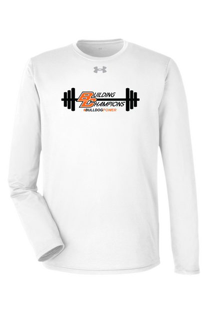 Bulldog Power DTF Under Armour Men's Team Tech Long-Sleeve T-Shirt