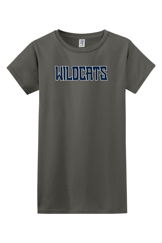 Oxford Wildcats Baseball Softstyle Ladies' T-Shirt