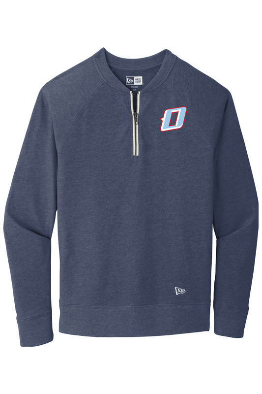 Outlaws Baseball Sueded Cotton Blend 1/4-Zip Pullover