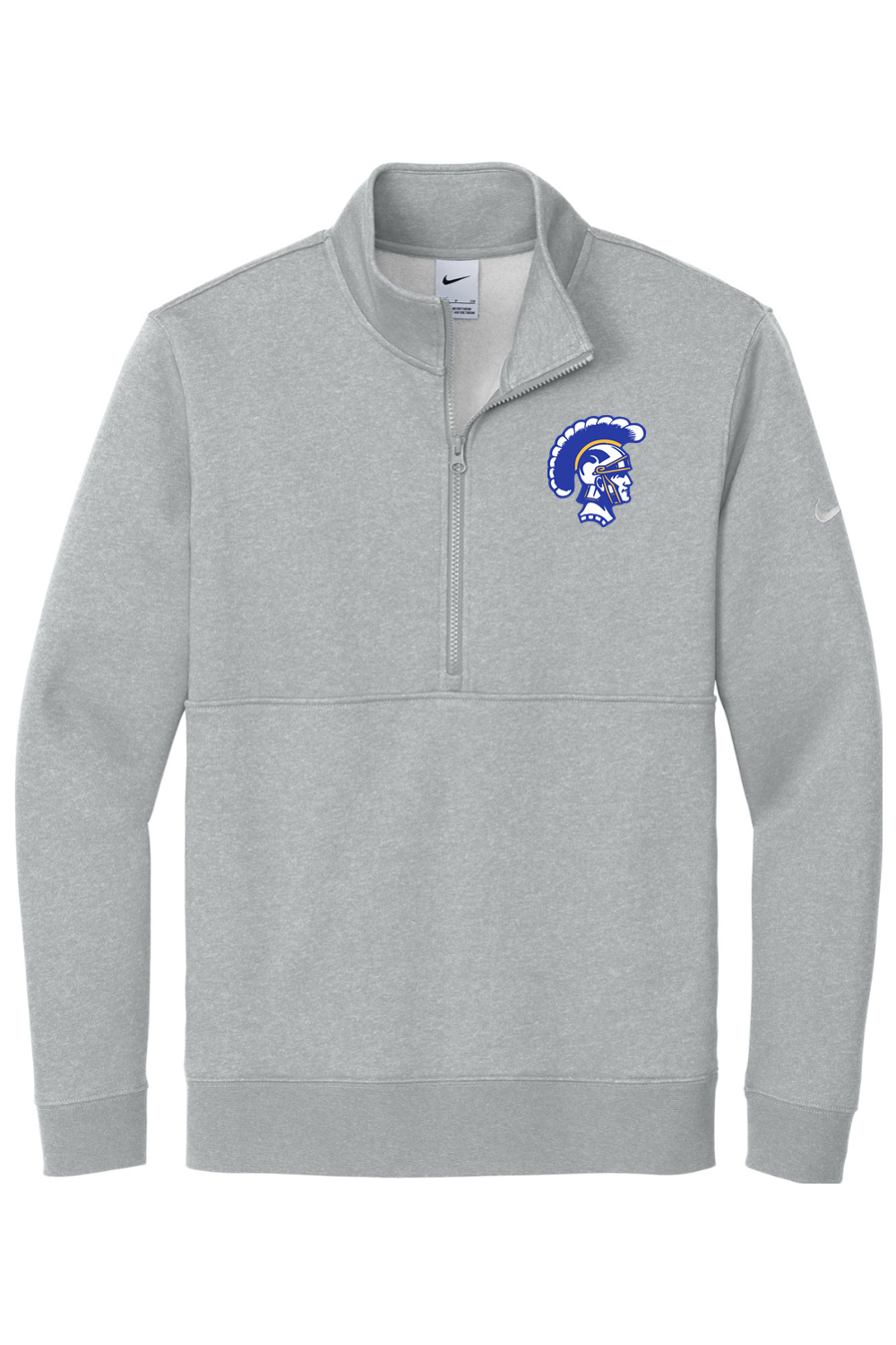 Adrian Madison Wrestling DTF Nike Club Fleece Sleeve Swoosh 1/2-Zip