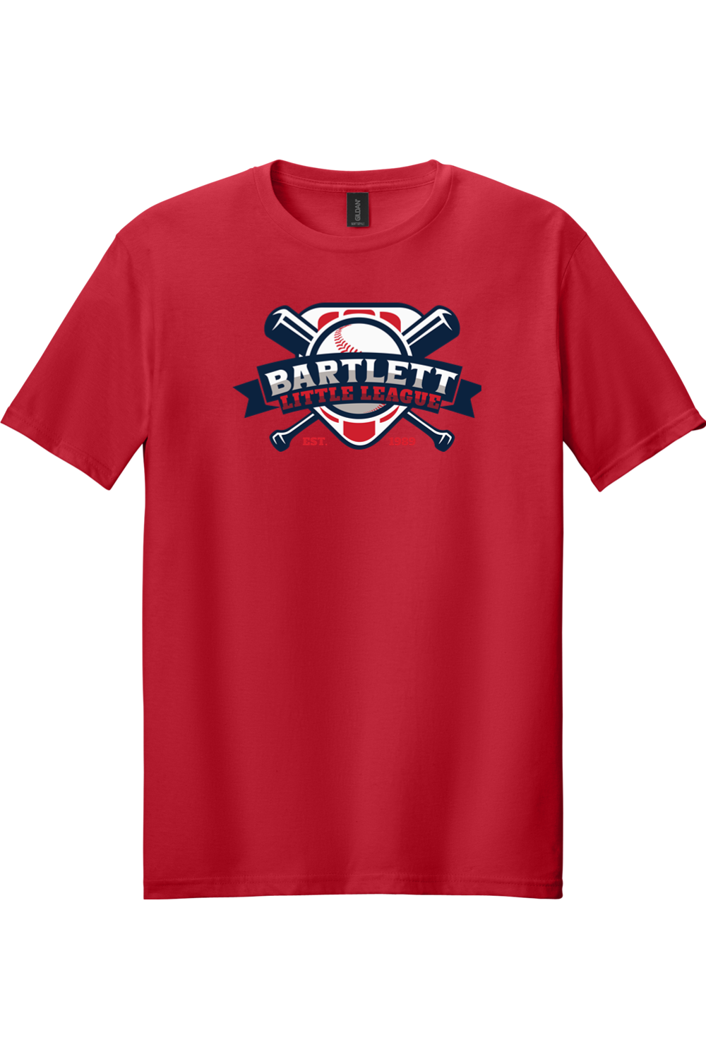 Bartlett Little League DTF Softstyle T-Shirt