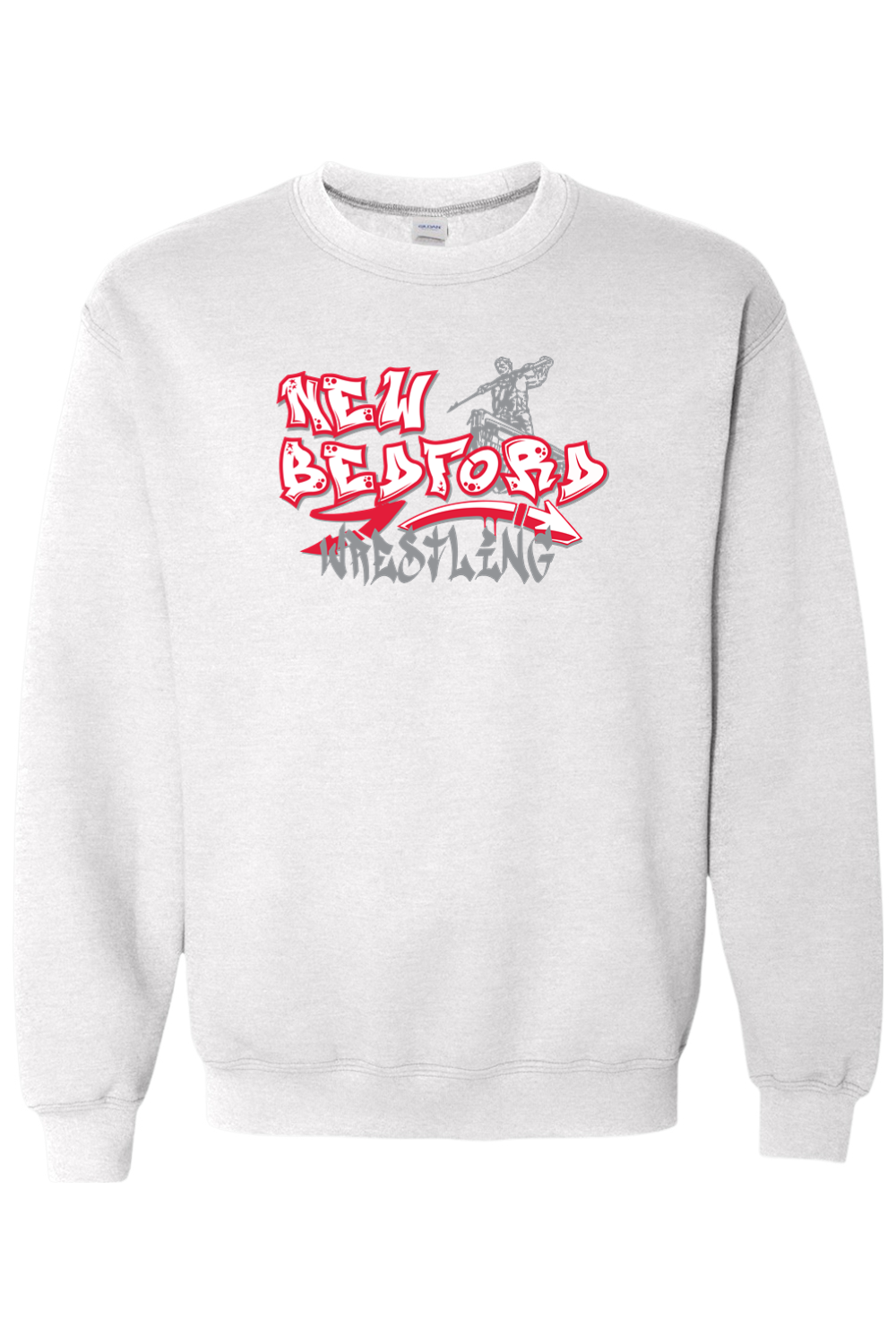 New Bedford Wrestling DTF Heavy Blend Crewneck Sweatshirt