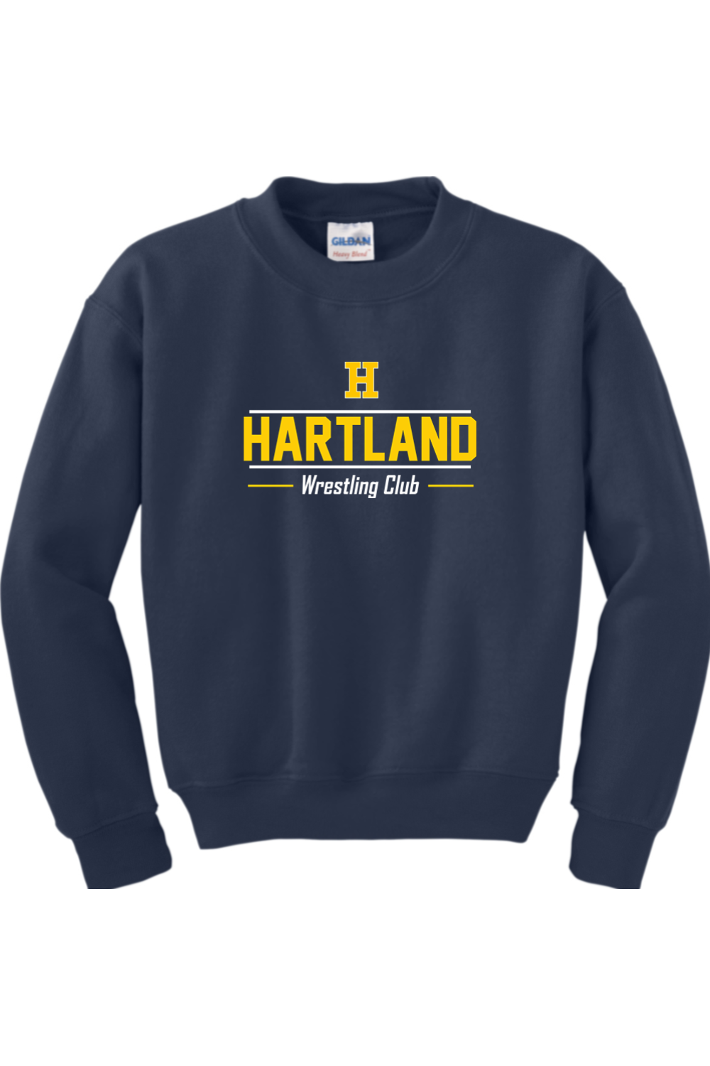 Hartland Wrestling Club DTF Youth Heavy Blend Crewneck Sweatshirt