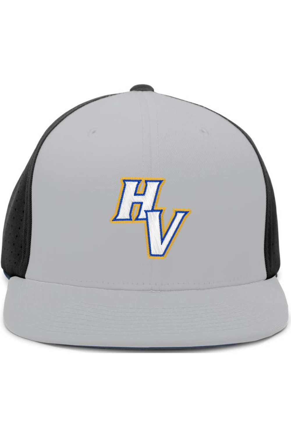 Hopkins High School Football Pacific Headwear Perforated F3 Performance Flexfit Cap (Fulfill)