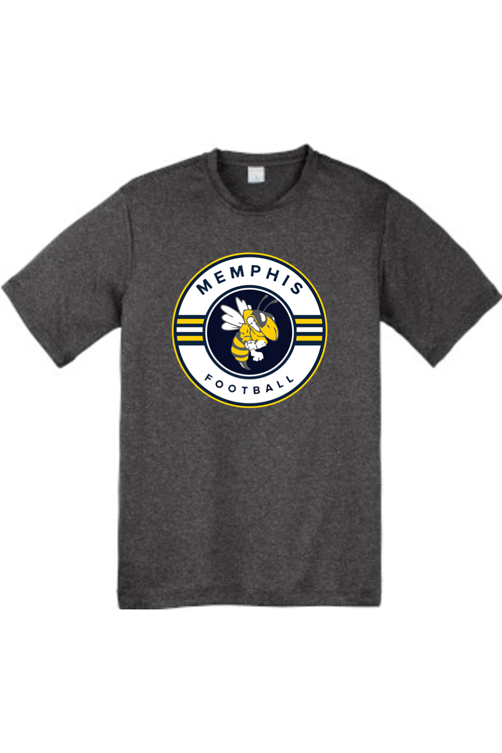 Memphis Football DTF Youth Heather Contender  Tee