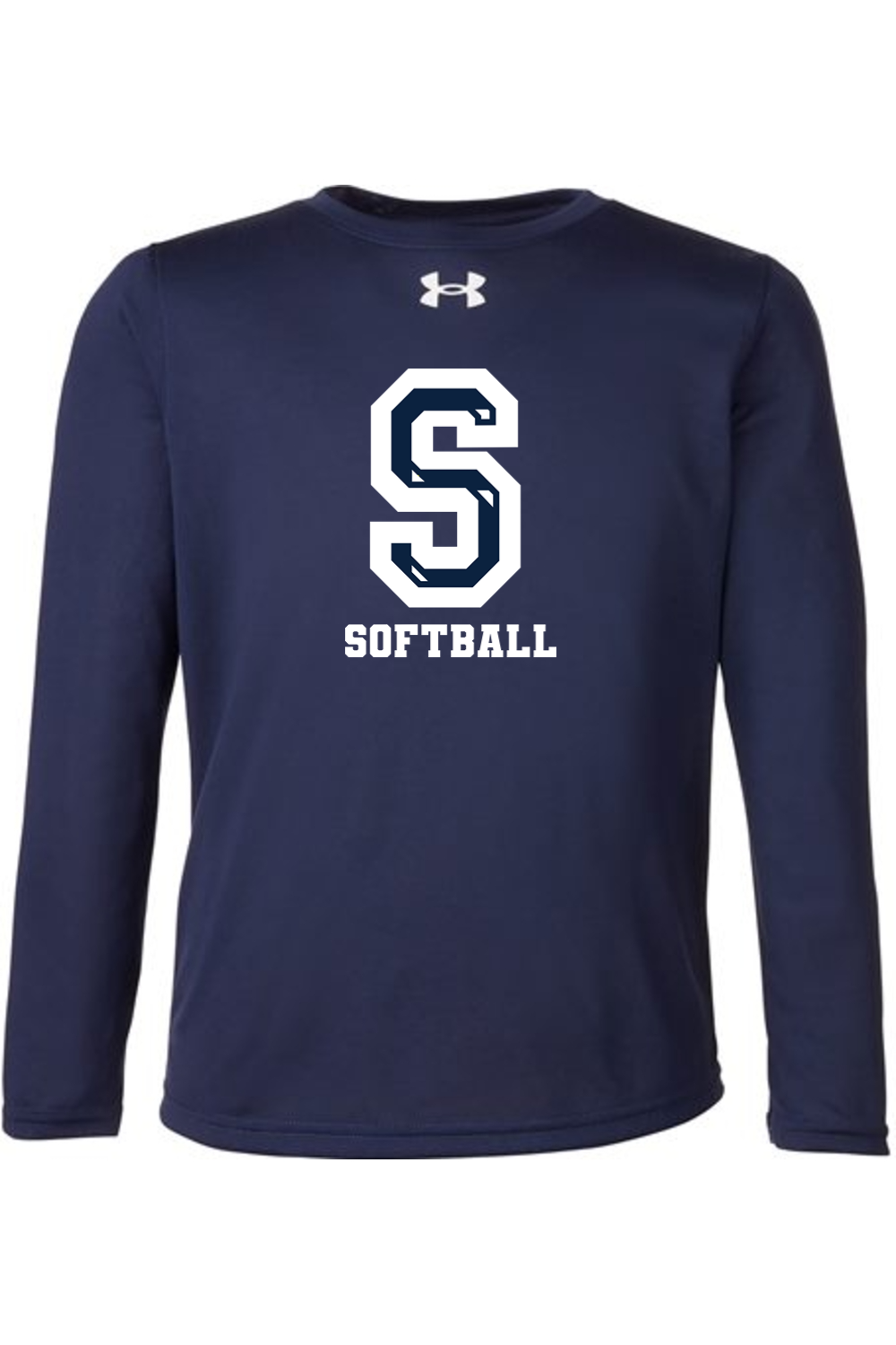 Sluggers Softball Under Armour Youth Tech Team Long Sleeve T-Shirt