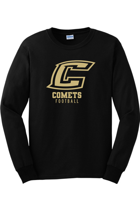 Comets Football DTF Ultra Cotton Long Sleeve T-Shirt