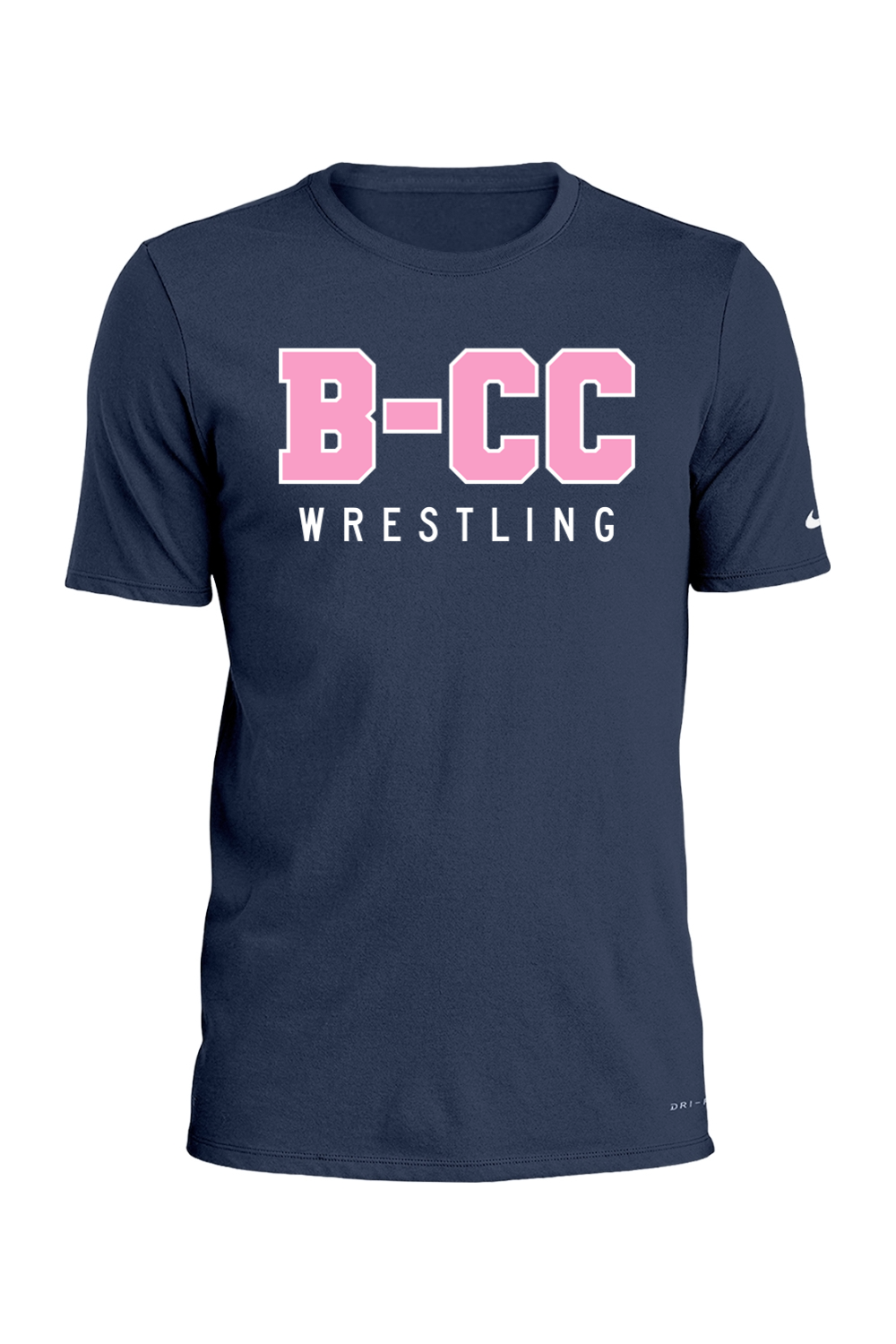 B-CC Wrestling DTF Nike Dri-FIT Cotton/Poly Tee