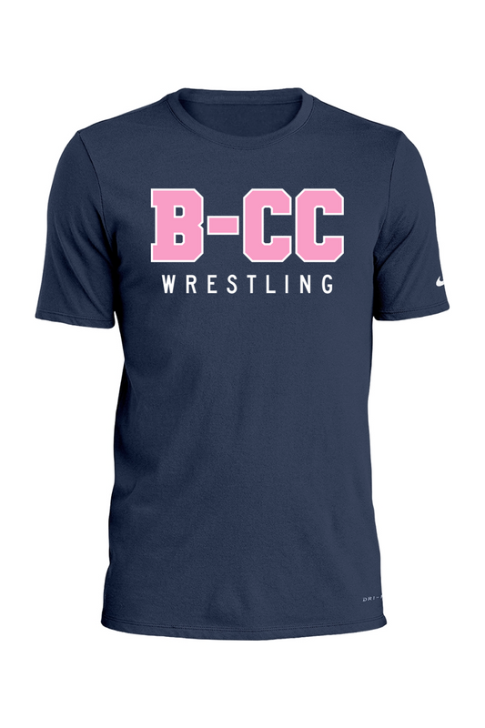 B-CC Wrestling DTF Nike Dri-FIT Cotton/Poly Tee