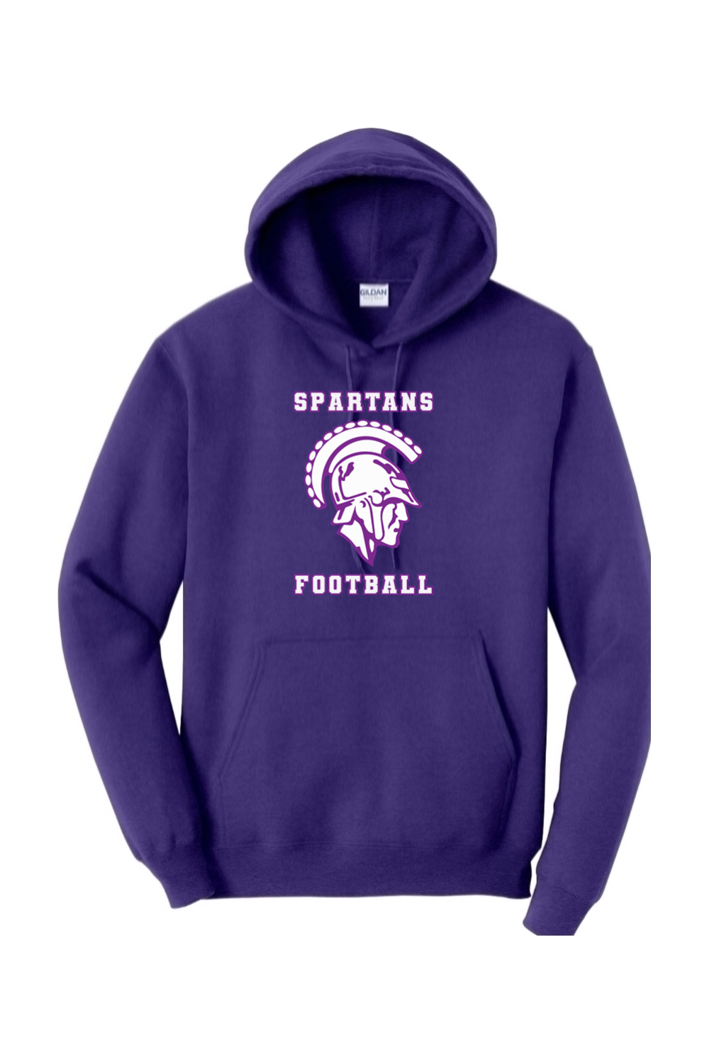 Spartans Football DTF Heavy Blend Hooded Sweatshirt