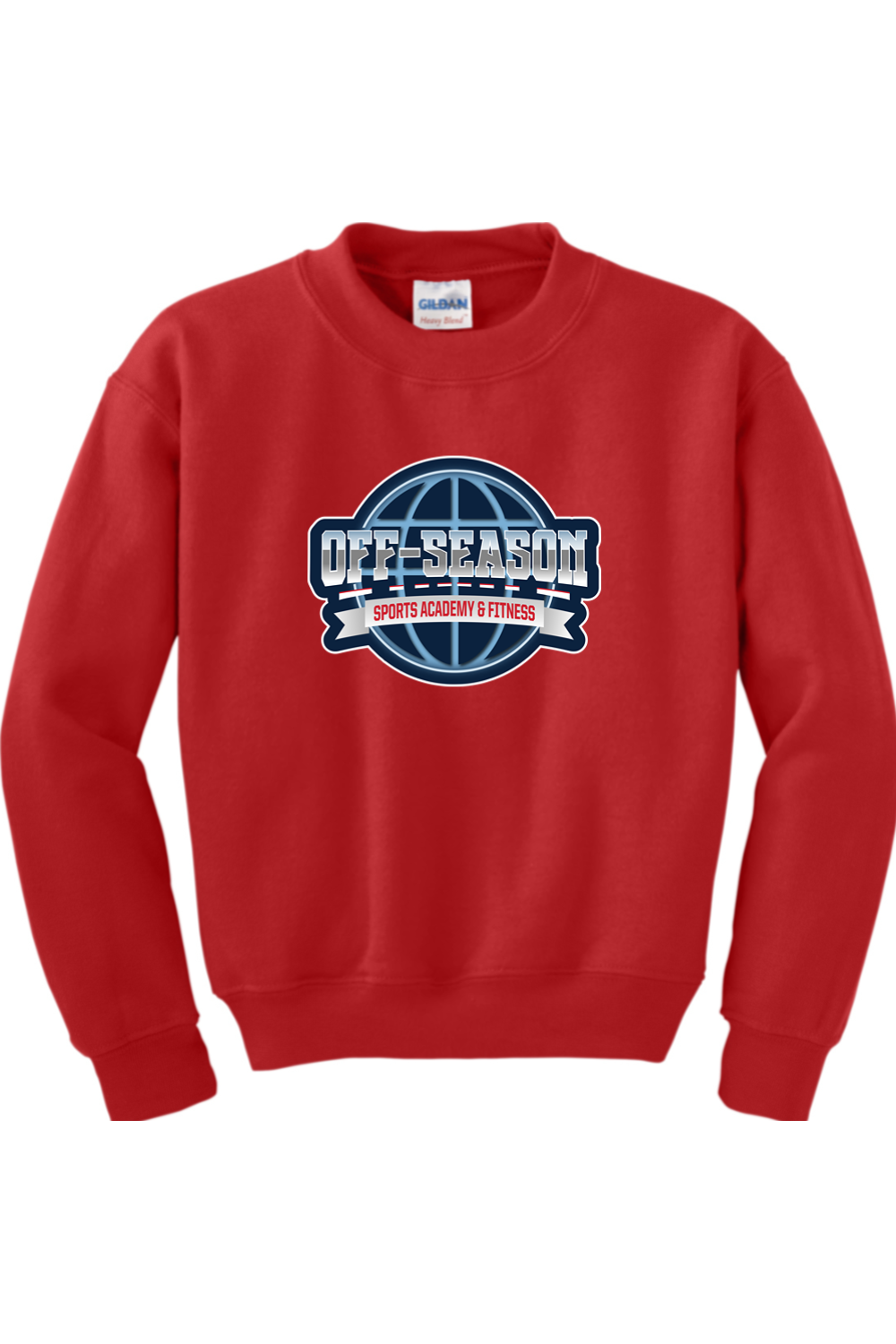 Sports Academy Softball Youth Heavy Blend Crewneck Sweatshirt
