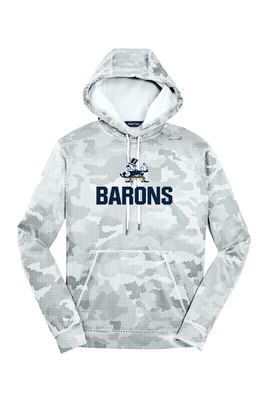 B-CC Wrestling DTF CamoHex Fleece Hooded Pullover