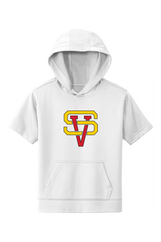 Scottsdale Vipers Baseball Youth Fleece Short Sleeve Hooded Pullover