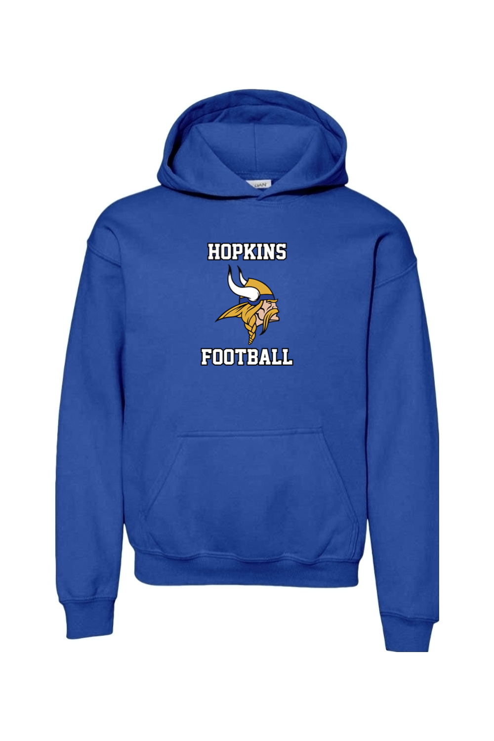 Hopkins High School Football DTF Youth Heavy Blend Hooded Sweatshirt