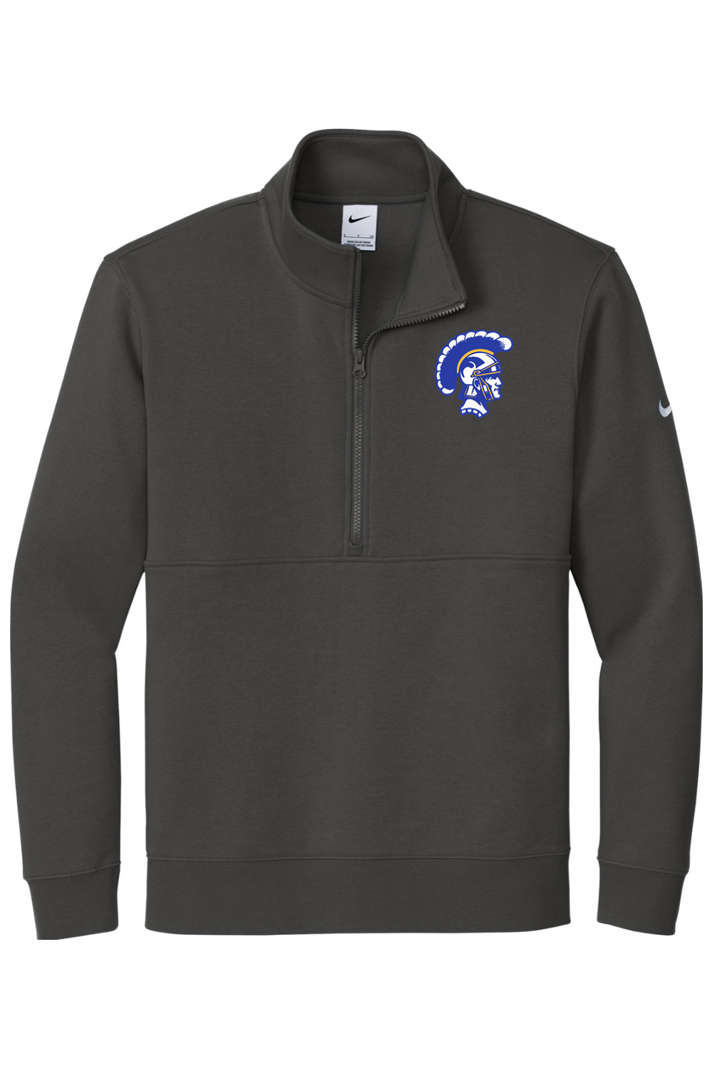 Adrian Madison Wrestling DTF Nike Club Fleece Sleeve Swoosh 1/2-Zip