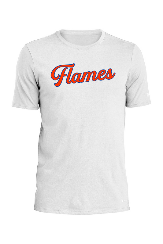 Flames MI Team DTF Nike Dri-FIT Cotton/Poly Tee