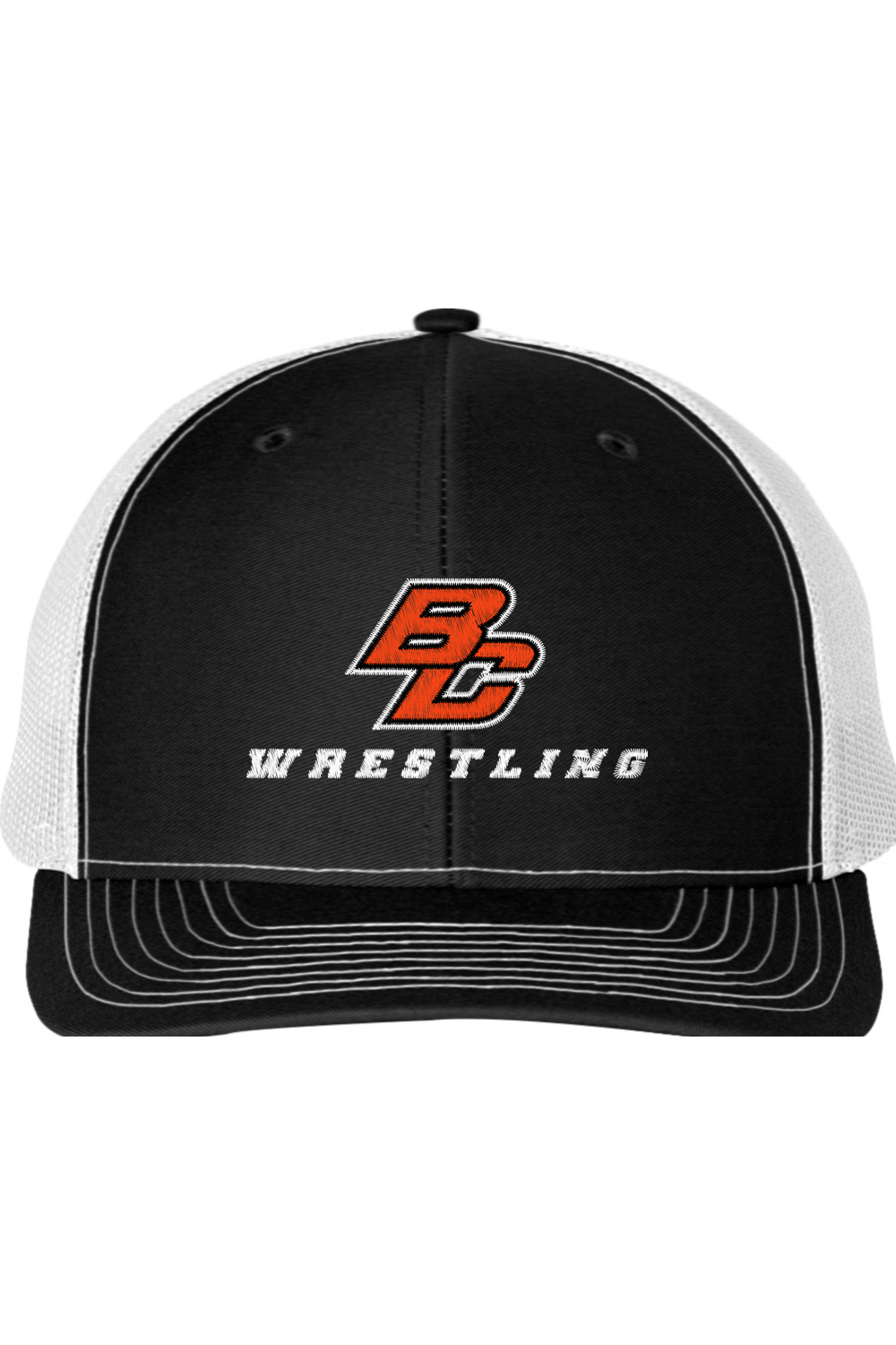 BC Youth Boys Wrestling Embroidered Snapback Trucker Cap