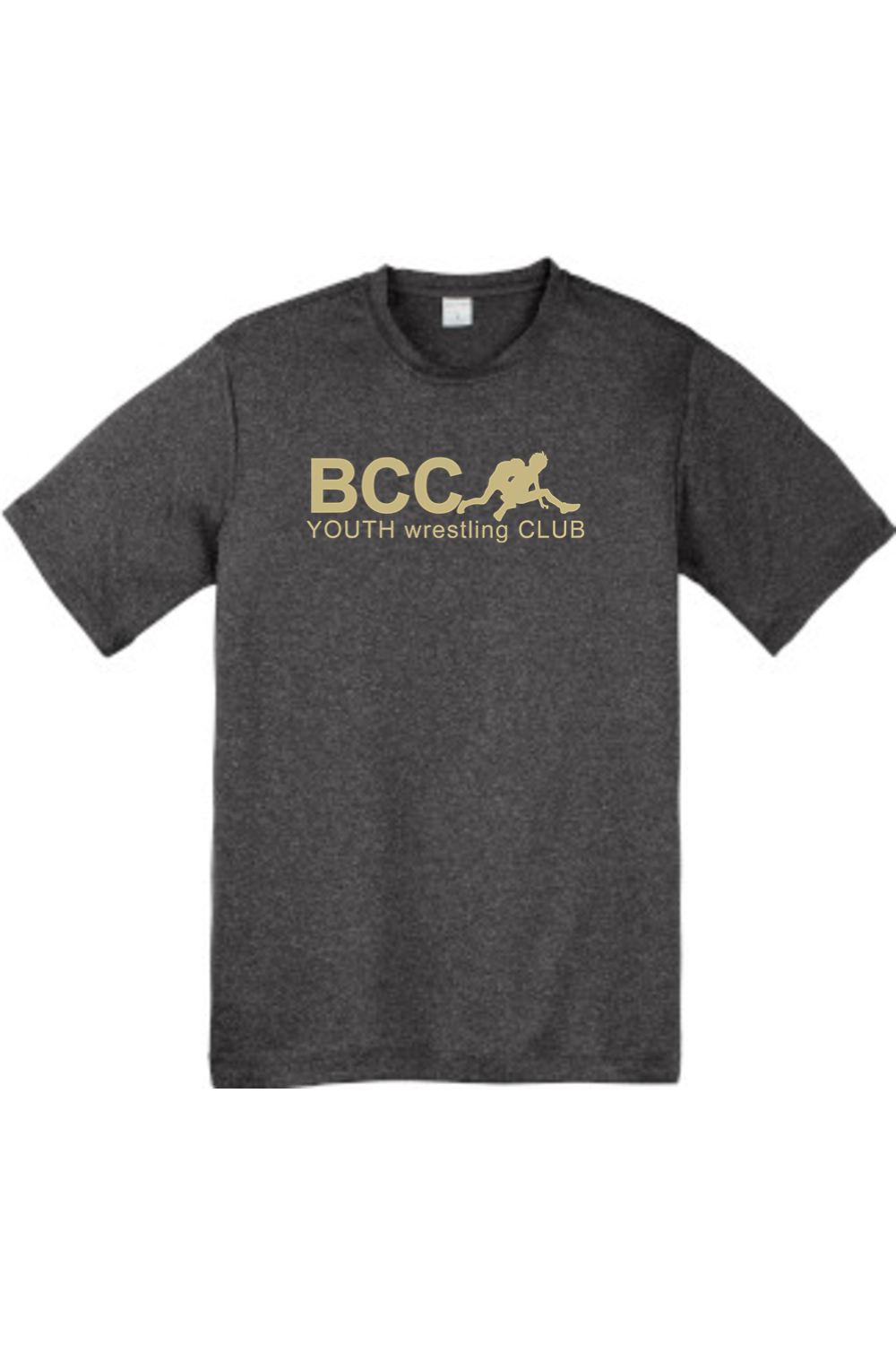 BCC Youth Wrestling YOUTH Heather Contender  Tee