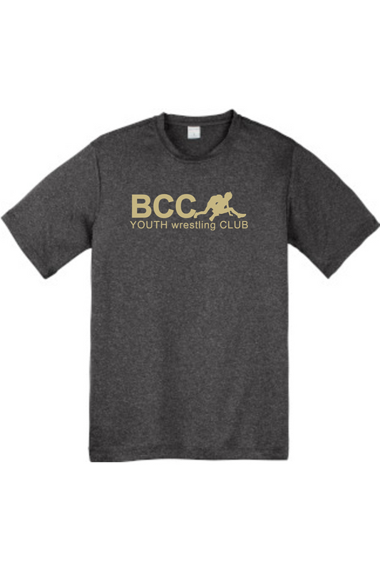 BCC Youth Wrestling YOUTH Heather Contender  Tee
