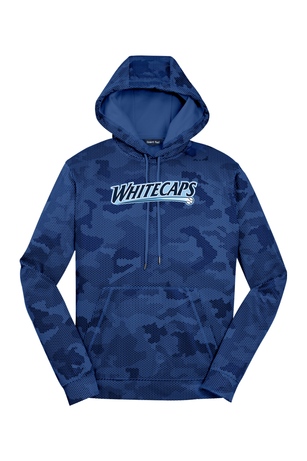 Whitecaps Baseball CamoHex Fleece Hooded Pullover