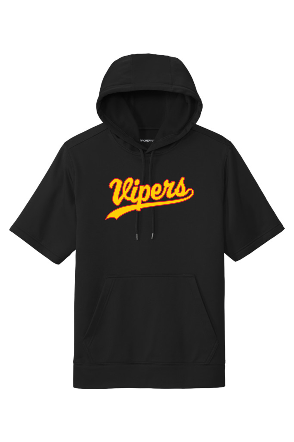 Scottsdale Vipers Baseball Fleece Short Sleeve Hooded Pullover