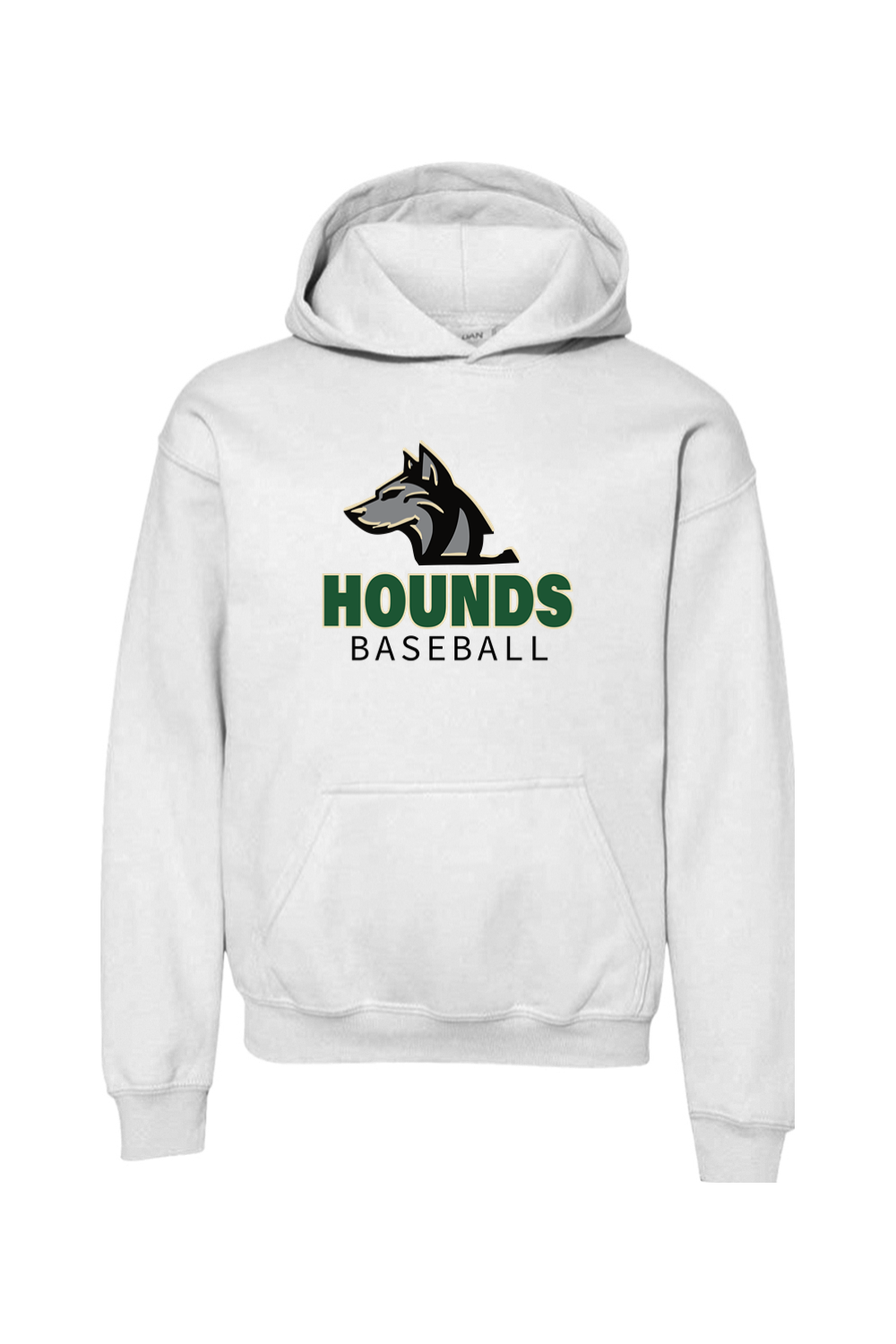 Hounds Baseball Youth Heavy Blend Hooded Sweatshirt