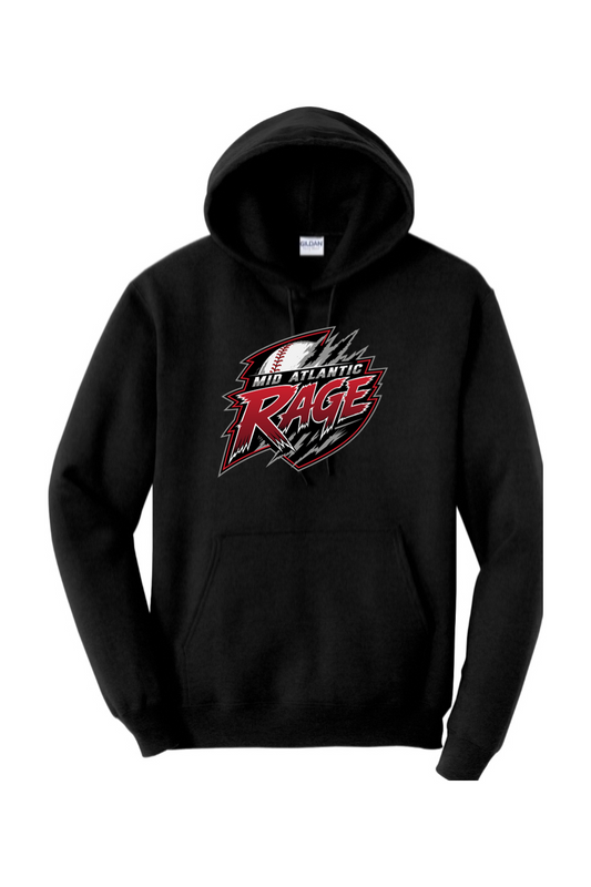 Rage Baseball DTF Heavy Blend Hooded Sweatshirt