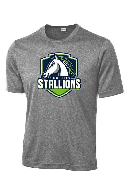 Spa City Stallions DTF Heather Contender Tee