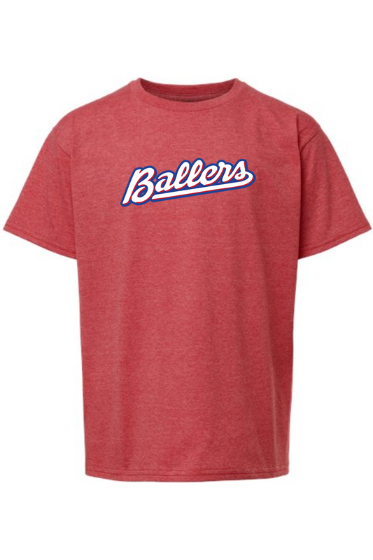 Cannon Ballers Baseball Youth Softstyle T-Shirt