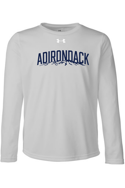 Adirondacks Under Armour Youth Tech Team Long Sleeve T-Shirt