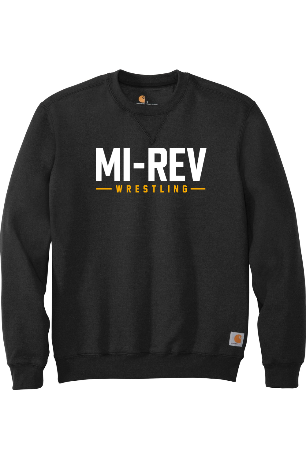 MI-REV Wrestling DTF Carhartt Midweight Crewneck Sweatshirt