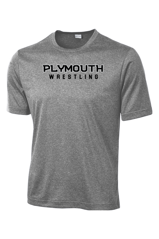 Plymouth Wrestling Heather Contender Tee