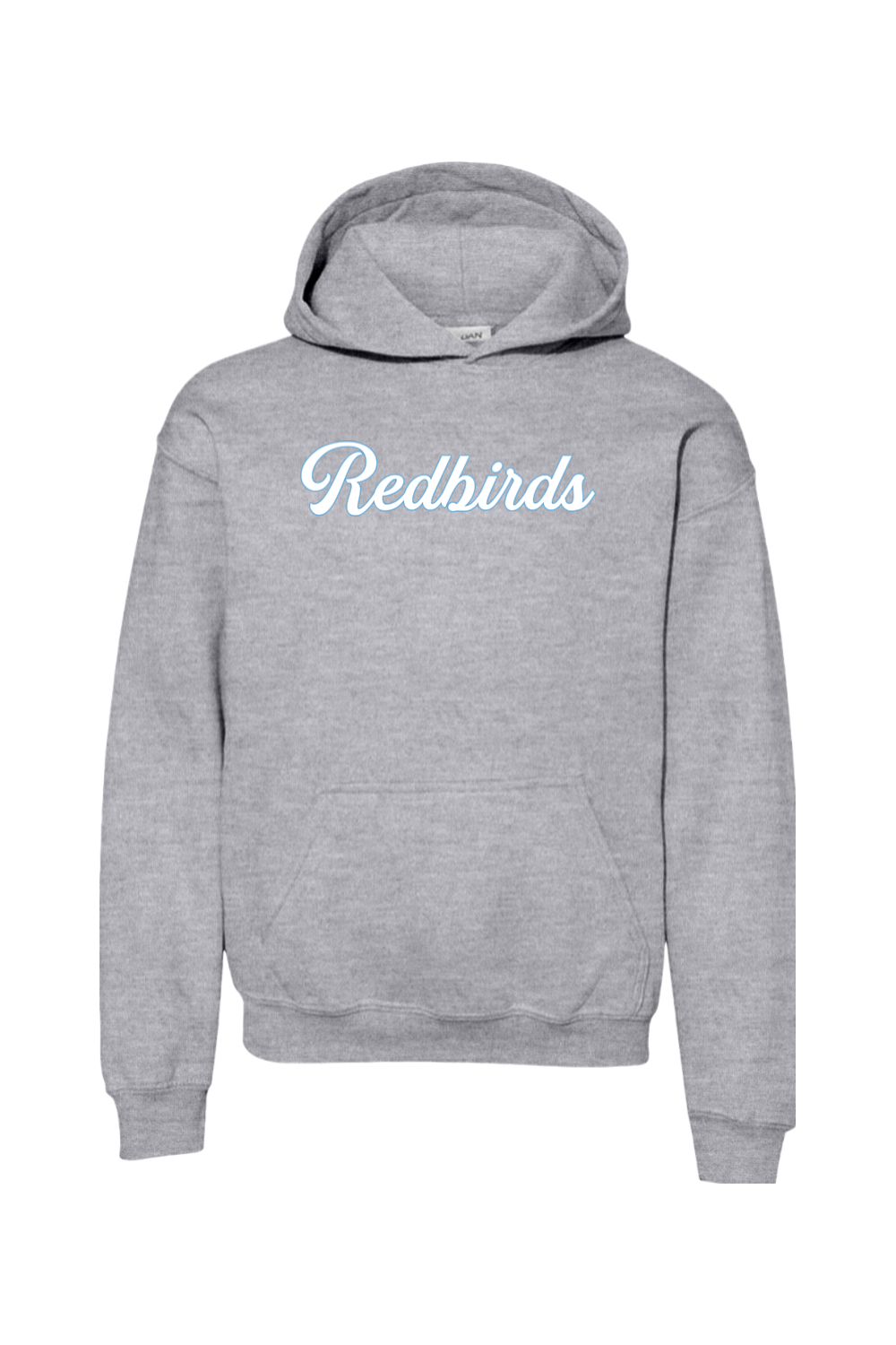 Marion Redbirds Baseball Youth Heavy Blend Hooded Sweatshirt