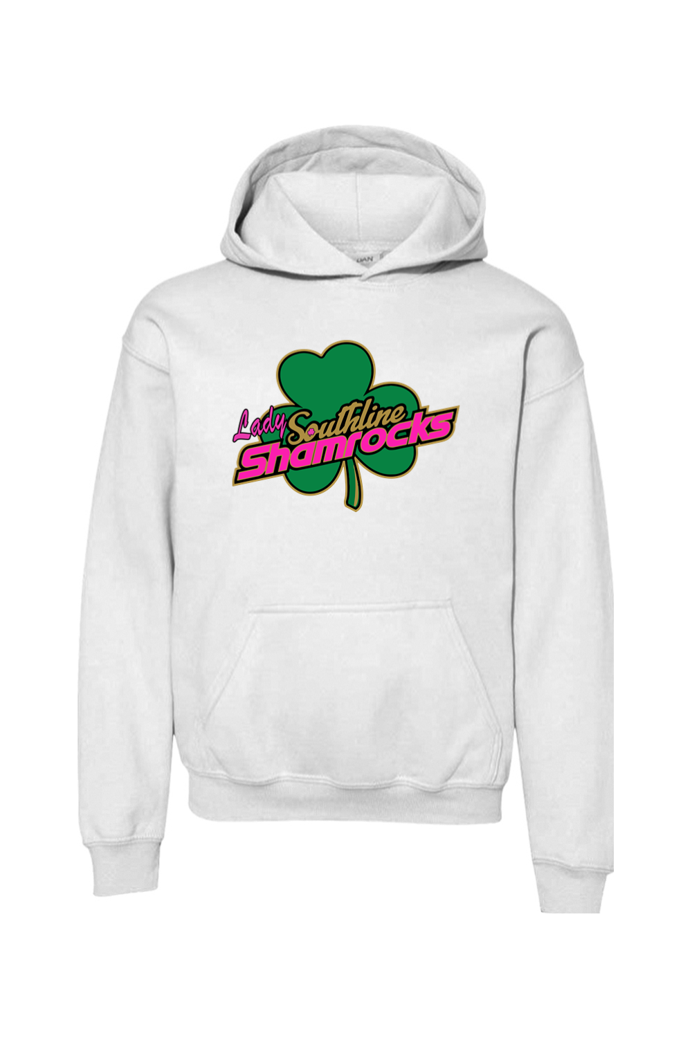 Shamrocks Softball Youth Heavy Blend Hooded Sweatshirt