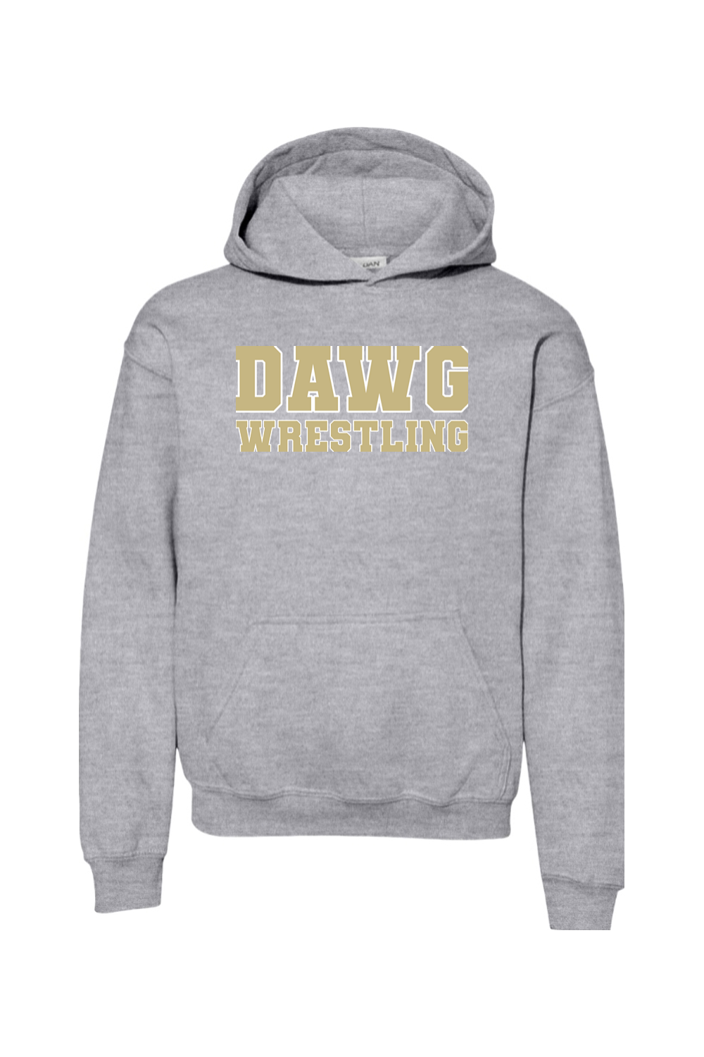 Otsego Middle School Wrestling DTF Youth Heavy Blend Hooded Sweatshirt