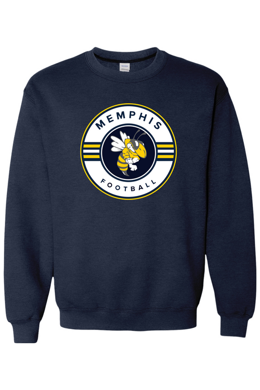 Memphis Football DTF Heavy Blend Crewneck Sweatshirt