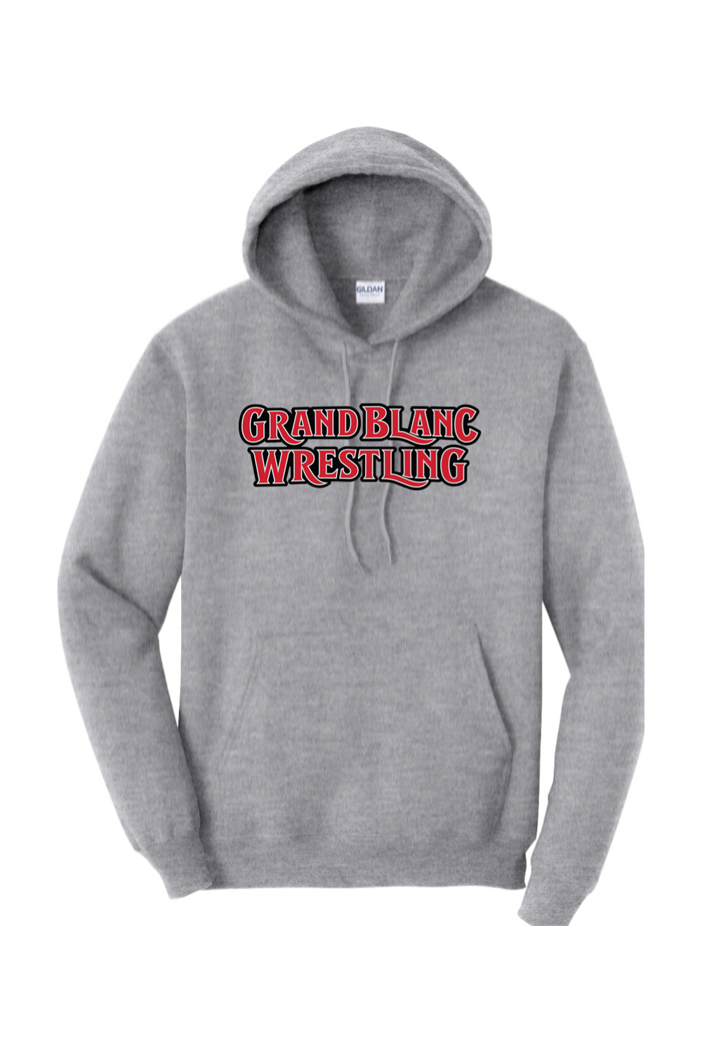 Grand Blanc Wrestling DTF Heavy Blend Hooded Sweatshirt