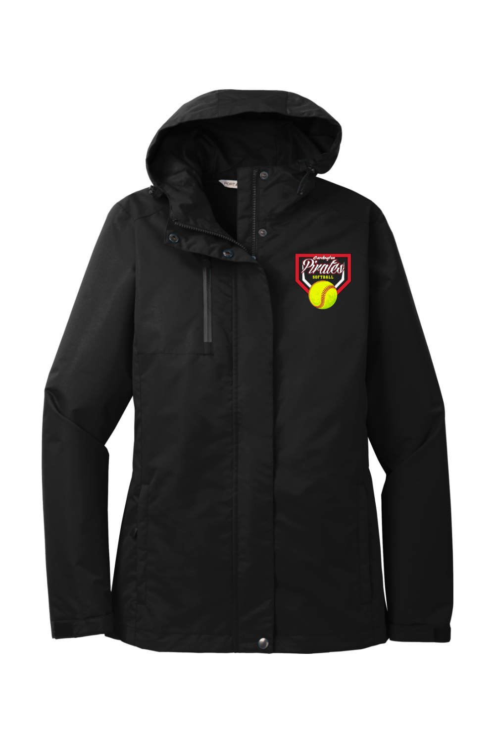 Cardington Pirates Softball DTF Ladies All-Conditions Jacket
