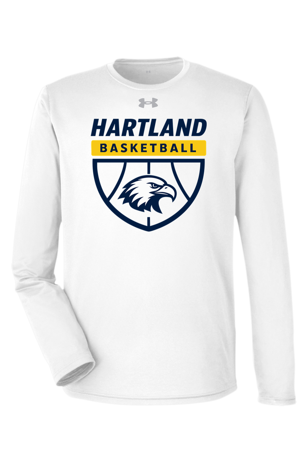 Hartland Basketball Under Armour Men's Team Tech Long-Sleeve T-Shirt