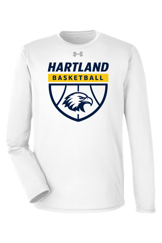 Hartland Basketball Under Armour Men's Team Tech Long-Sleeve T-Shirt
