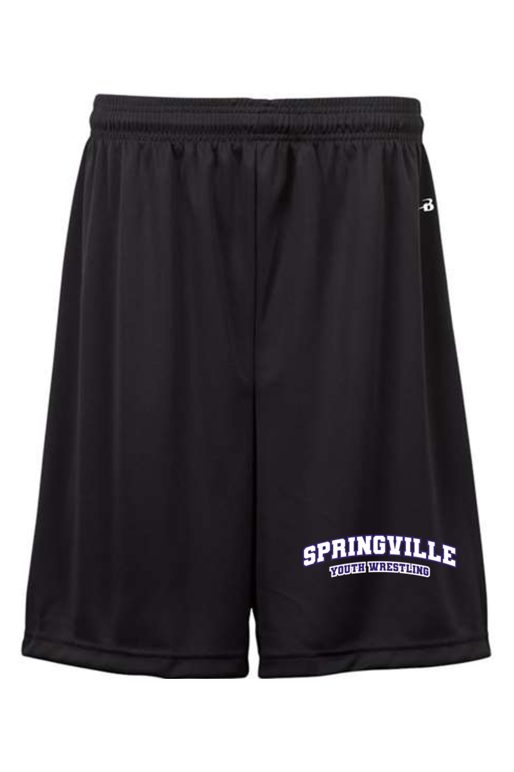 Springville Youth Wrestling 6 Inch YOUTH SIZED Short