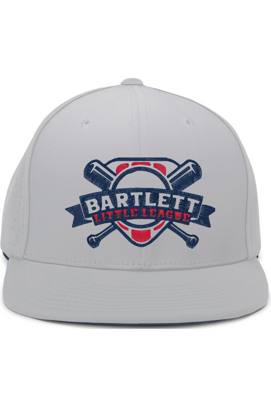 Bartlett Little League Baseball Embroidery Perforated F3 Performance Flexfit Cap