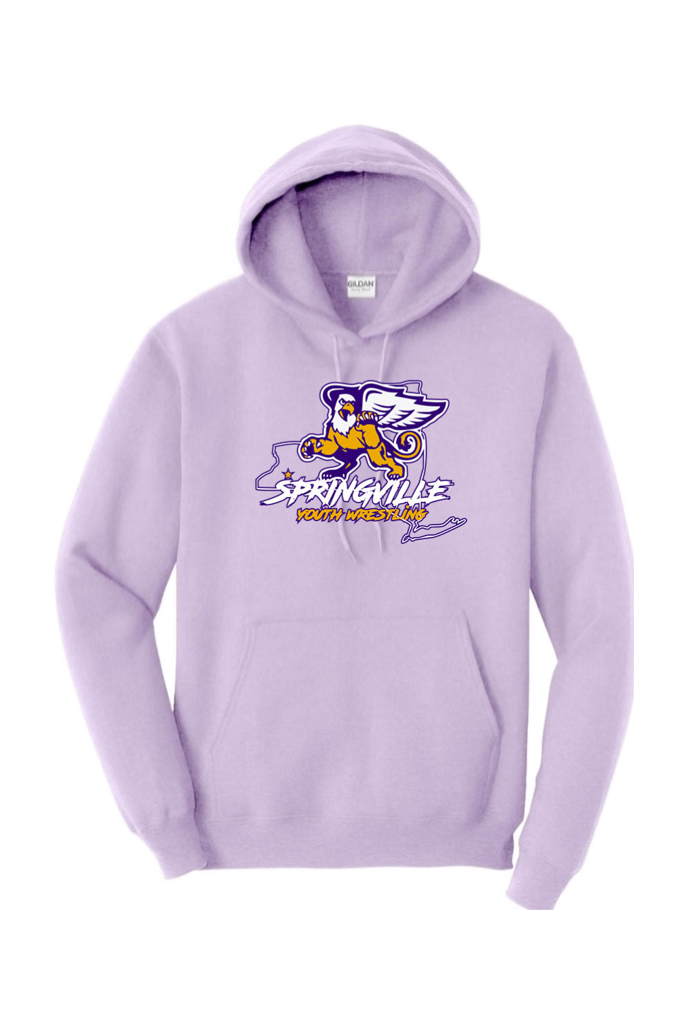 Springville Youth Wrestling Heavy Blend Hooded Sweatshirt