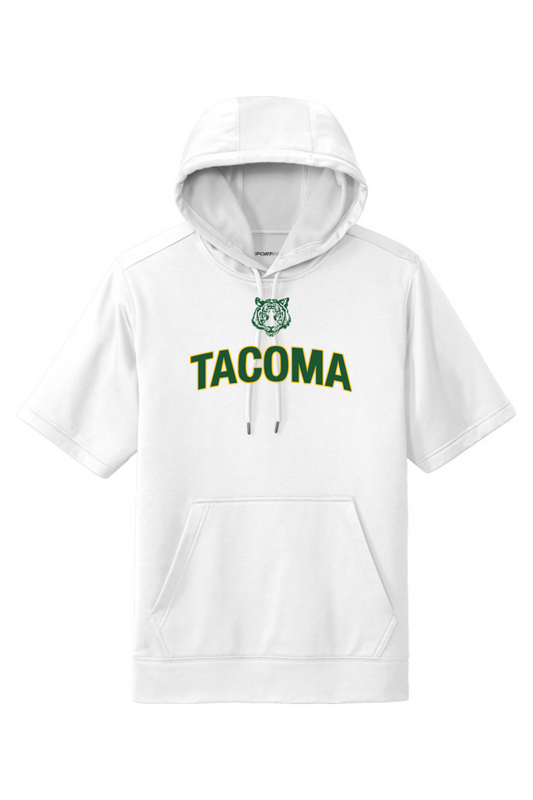 Tacoma Tigers Basketball DTF Fleece Short Sleeve Hooded Pullover