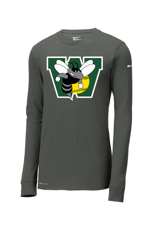 Williamston Softball Nike Dri-FIT Cotton/Poly Long Sleeve Tee